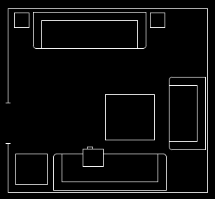 living room map